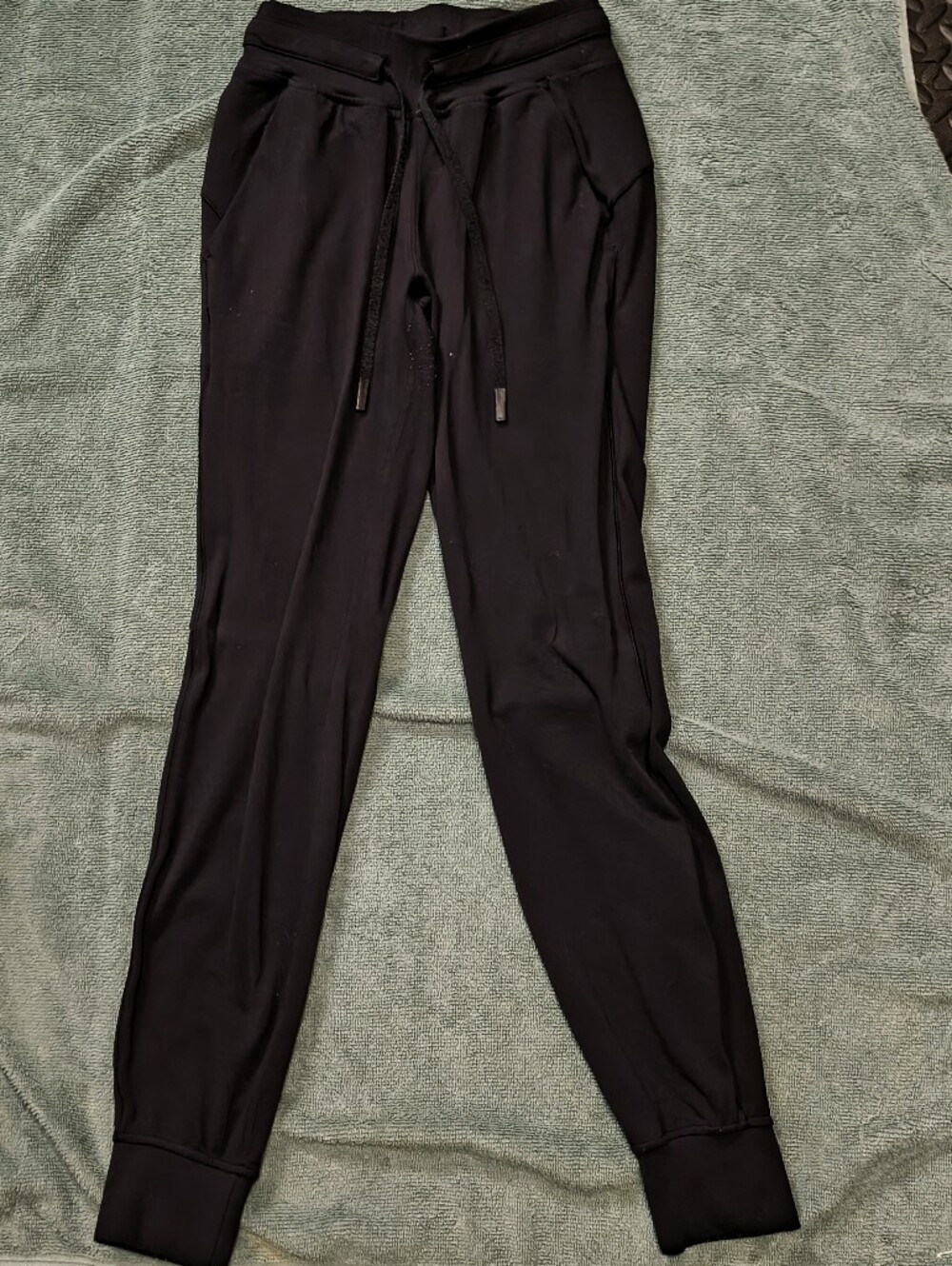 Lululemon Joggers Women 0 Black High Rise Athletic Lounge Pants